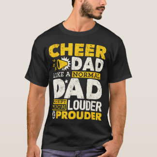 Steun Papa Cheerleading Cheerleader Vader T-shirt