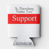 Steun St. Pete Blikjeskoeler (Achterkant)