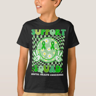 Steun Team Mentale Gezondheid Bewustzijn Mannen Vr T-shirt