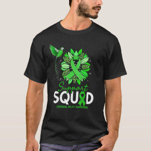 Steun Team Sunflower Hummingbird Cerebrale Parese T-shirt