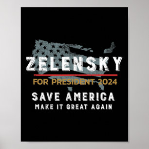 Steun Ukr En Zelensky Niet Alle Helden Dragen Cape Poster