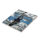 Steun uw Lineman Tegeltje (Zijkant)