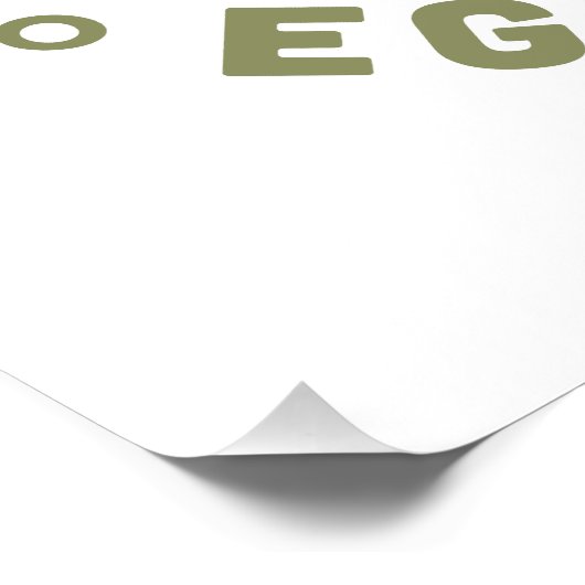 Steun uw lokale eierhandelaar grappige kippenliefh perfect poster (Hoek)