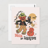 Steun uw lokale truc of traktaties briefkaart (Voorkant / Achterkant)