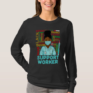 Steun voor Afrikaanse zwarte vrouwen T-shirt