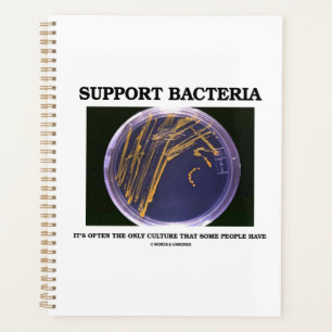 Steun voor bacteriën vaak slechts cultuur Sommige Planner