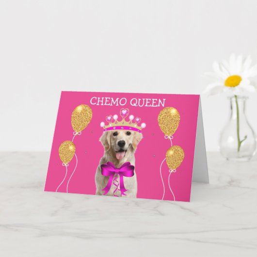 Steun voor Chemo Queen Kaart (Kleine Plant)