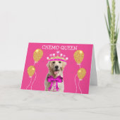 Steun voor Chemo Queen Kaart (Voorkant)