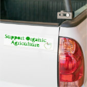 Steun voor de Bumpersticker van de biologische lan (Op Truck)