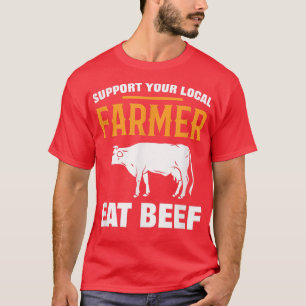 Steun voor de landbouw in de schapenhouderij t-shirt