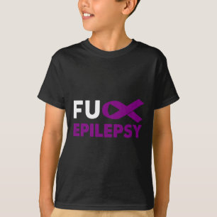 Steun voor epilepsie bewustzijn overlevende cadeau t-shirt