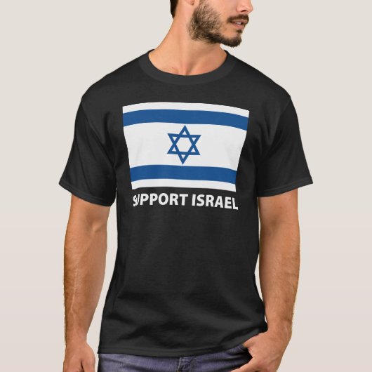 Steun voor Israël T-shirt (Voorkant)