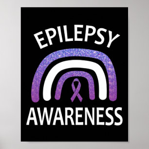 Steun voor overlevenden en strijders tegen epileps poster