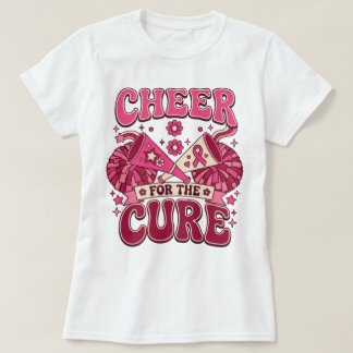 Steun voor The Cure Luipaard Cheer Roze Voetbal  T-shirt