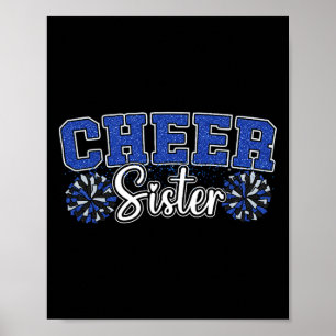 Steun Zus Mijn Favoriete Cheerleader Noemt Me Zus Poster