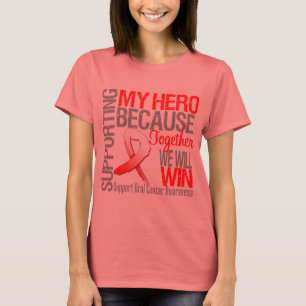 Steunend Mijn Held - de Mondelinge Voorlichting T-shirt