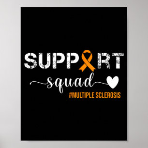Steungroep voor Multiple Sclerose bewustzijn _1 Poster