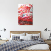 Steunintensiteit Canvas Afdruk (Insitu (Slaapkamer))