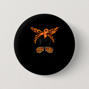 Steunploeg Multiple Sclerose Bewustzijn Rommelige  Ronde Button 5,7 Cm