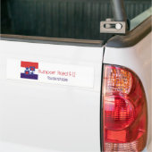 Steunproject 9-12 bumpersticker (Op Truck)