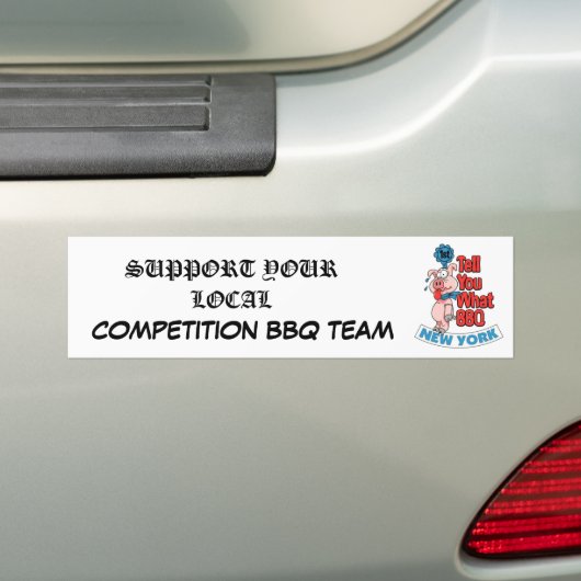 steunsticker bumpersticker (Op auto)
