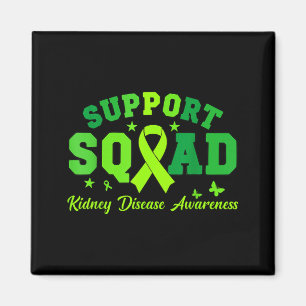 Steunteam groene lint vlinder pkd nier magneet