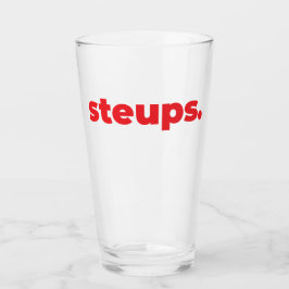 Steups Mok - Rood Glas