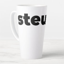 Steups mok - Zwart