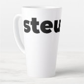 Steups Mug - Black (Angle gauche)