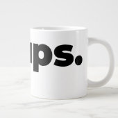 Steups Mug - Black (Droite)