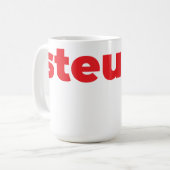 Steups Mug - Red (Devant gauche)