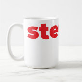 Steups Mug - Red (Gauche)