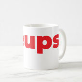 Steups Mug - Red Koffiemok (Voorkant rechts)