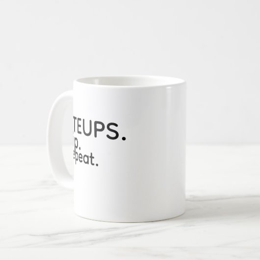 Steups Sip Repeat Mug (Devant gauche)