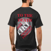 STEURMAN TEGEN VIS TOT DE DOOD T-SHIRT (Achterkant)