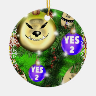Steve fur ja! keramisch ornament