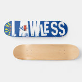 STEVE LAWLESS 3128 SCI FI 7 3/4" Skateboard Deck (Horz)