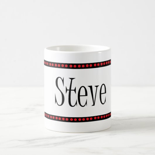 Steve name koffiemok (Center)