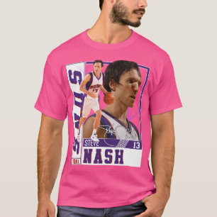 Steve Nash Basketball Legend Signature Gra T-shirt