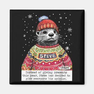 Steve Otter In Plaats Van Geven Dit Jaar Magneet