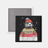 Steve Otter Instead Of Giving Presents This Year  Magneet (Voorkant / Achterkant)