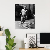 Steve Prefontaine Stop Pre Poster (Thuiskantoor)