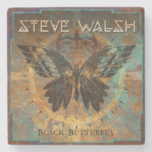 Steve Walsh Black Butterfly Onderzetter