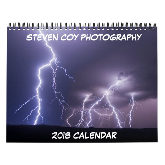 Steven Coy Photographie Calendrier 2018 (Protection)