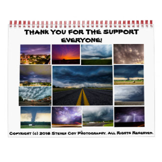 Steven Coy Photography 2017 Calendar Kalender