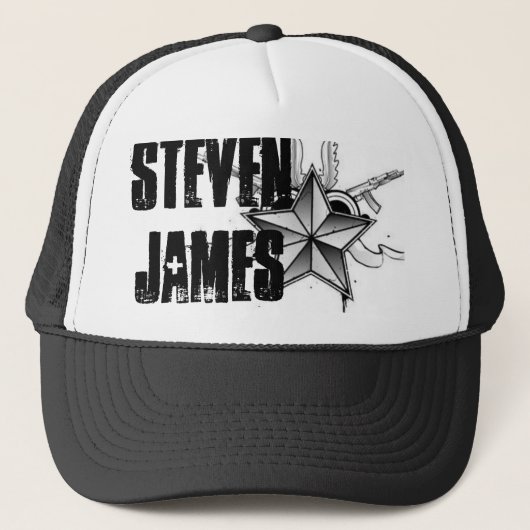 Steven James Trucker Hat Pet (Voorkant)