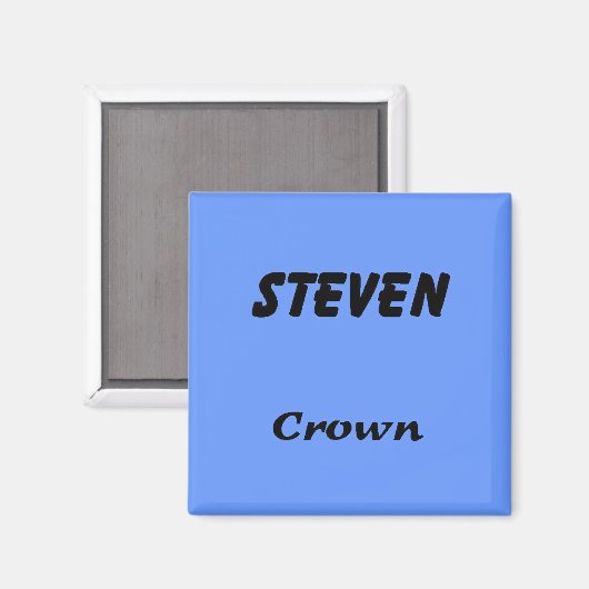 Steven Magneet (Voorkant / Achterkant)