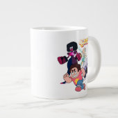Steven Universe | Actie Crystal Gem Group Extra Grote Beker (Voorkant rechts)