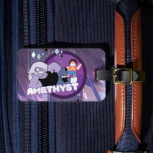 Steven Universe   Afbeelding Amethyst-teken Bagagelabel