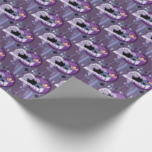 Steven Universe | Afbeelding Amethyst-teken Cadeaupapier (Hoek)
